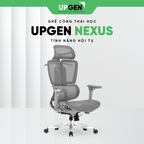 Ghế Công Thái Học Upgen Nexus (Tựa lưng Ergozone 3 vùng độc lập)