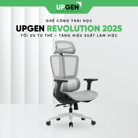 Ghế Công Thái Học Upgen Revolution 2025 BH 03 NĂM