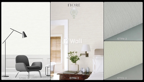 Giấy dán tường Hàn Quốc một màu Fiore 51794