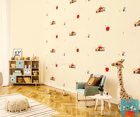 Giấy dán tường Hàn Quốc Peanust+ 83220-2