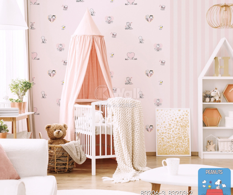 Giấy dán tường Hàn Quốc Peanust+ 83206-3