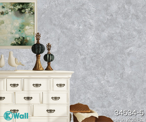 Giấy dán tường một màu Hàn Quốc Basic+ 34534-5