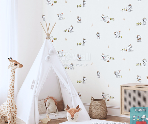 Giấy dán tường Hàn Quốc Peanust+ 83208-2