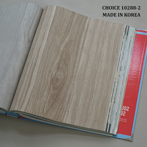 Giấy dán tường vân gỗ Hàn Quốc Choice 10288