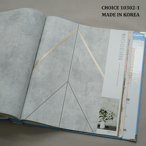 Giấy dán tường xi măng Hàn Quốc Choice 10302