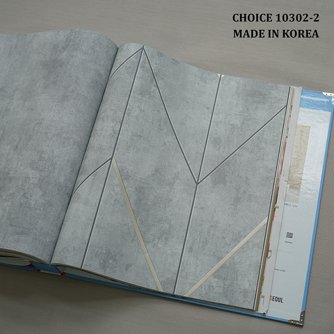 Giấy dán tường xi măng Hàn Quốc Choice 10302