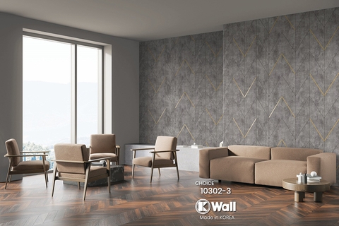 Giấy dán tường xi măng Hàn Quốc Choice 10302