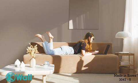 Giấy dán tường một màu Hàn Quốc The View 3047