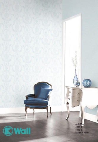 Giấy dán tường hoa văn Hàn Quốc Aurora 4007