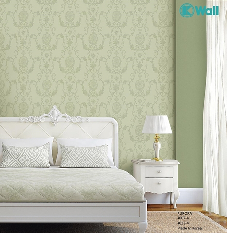 Giấy dán tường một màu Hàn Quốc Aurora 4022