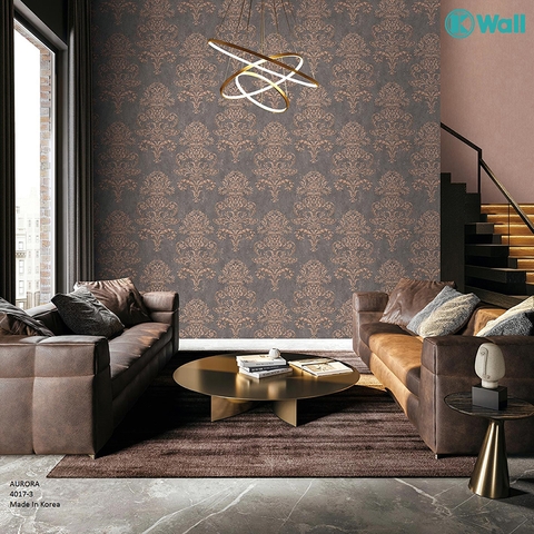 Giấy dán tường hoa văn Hàn Quốc Aurora 4017