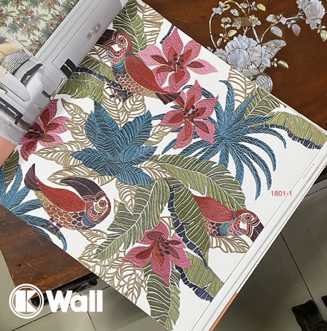 Giấy dán tường thiên nhiên Hàn Quốc Decortex WT1801