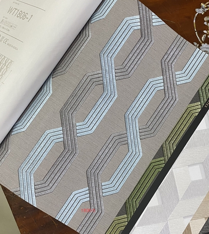 Giấy dán tường phòng khách Hàn Quốc Decortex WT1806