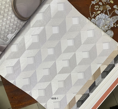 Giấy dán tường họa tiết 3D Hàn Quốc Decortex WT1808