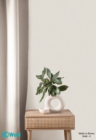 Giấy dán tường một màu Hàn Quốc The View 3048