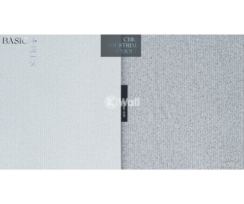 Giấy dán tường một màu Hàn Quốc Basic+ 487-1