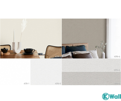 Giấy dán tường một màu Hàn Quốc Basic+ 478-1