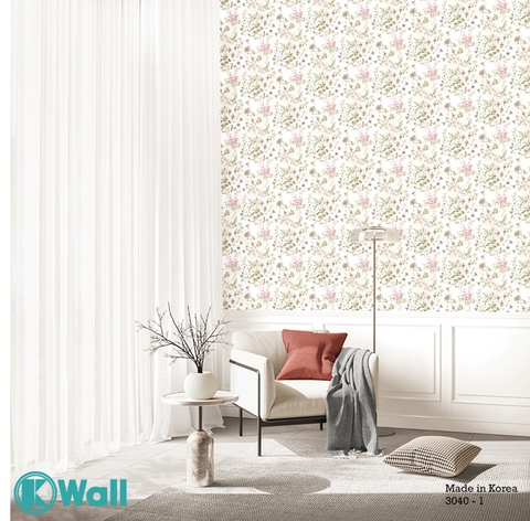 Giấy dán tường hoa Hàn Quốc The View 3040