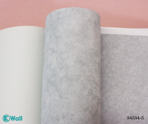 Giấy dán tường một màu Hàn Quốc Basic+ 34534-5