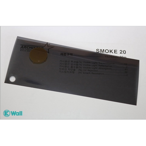 Phim cách nhiệt cửa kính Hàn Quốc Smoke 20