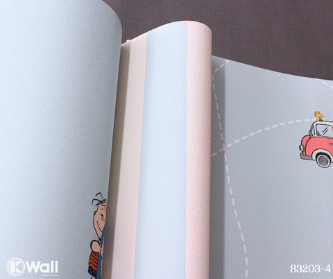 Giấy dán tường Hàn Quốc Peanust+ 83203-4