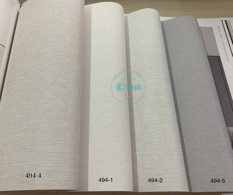 Giấy dán tường một màu Hàn Quốc Basic+ 494-1