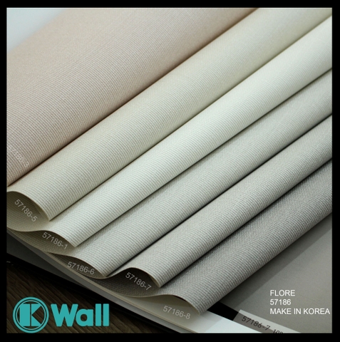 Giấy dán tường Hàn Quốc vân vải Fiore 57186
