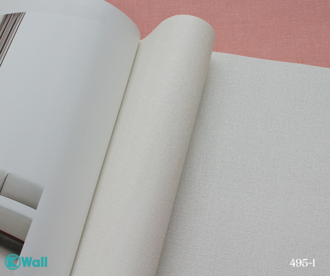 Giấy dán tường một màu Hàn Quốc Basic+ 495-1