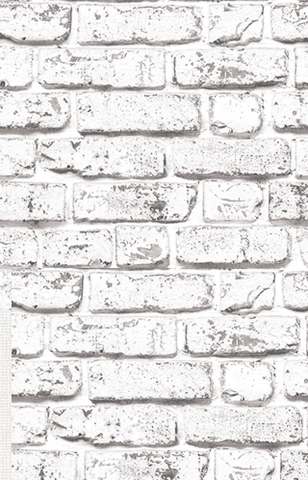 Giấy dán tường giả gạch The View 3001