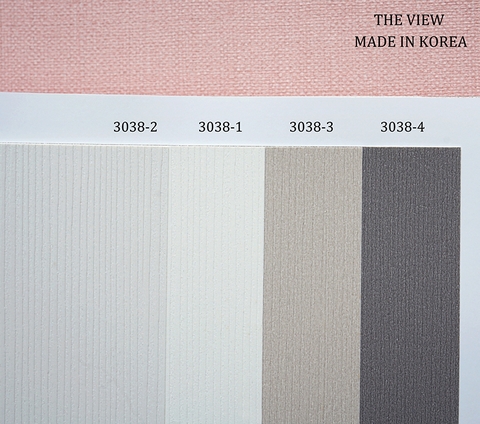 Giấy dán tường một màu Hàn Quốc The View 3038