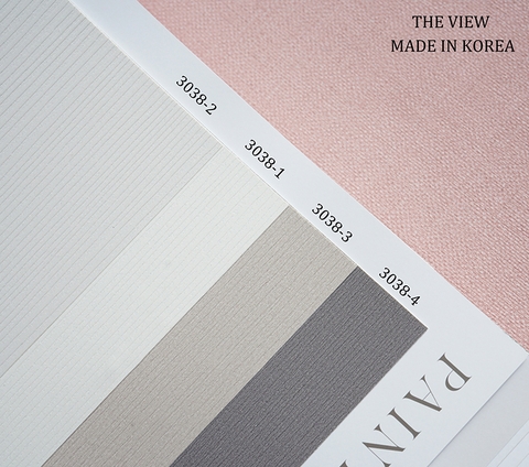 Giấy dán tường một màu Hàn Quốc The View 3038