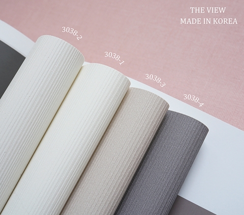 Giấy dán tường một màu Hàn Quốc The View 3038