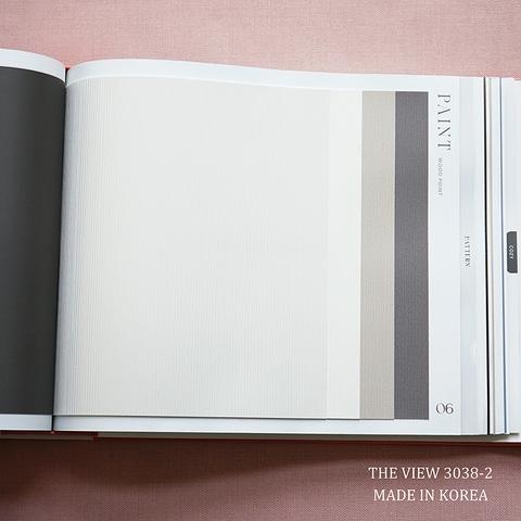 Giấy dán tường một màu Hàn Quốc The View 3038