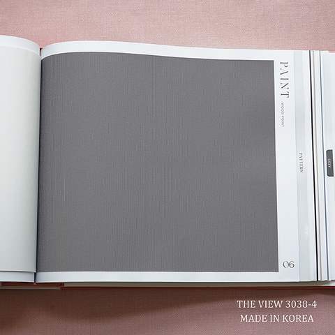 Giấy dán tường một màu Hàn Quốc The View 3038