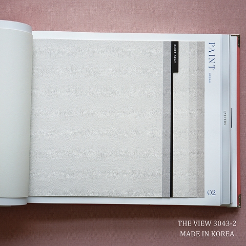 Giấy dán tường một màu Hàn Quốc The View 3043