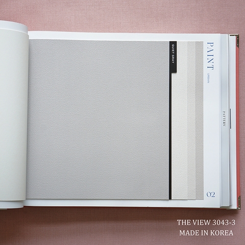 Giấy dán tường một màu Hàn Quốc The View 3043