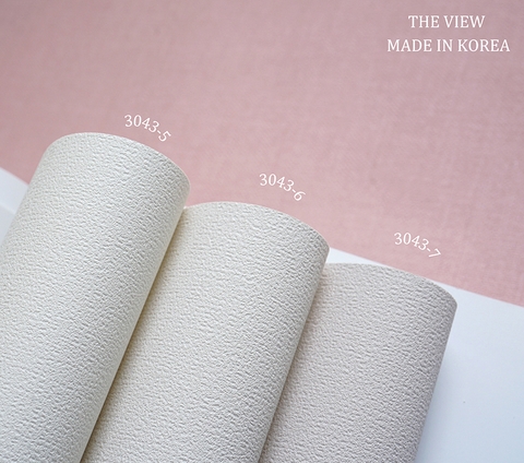 Giấy dán tường một màu Hàn Quốc The View 3043