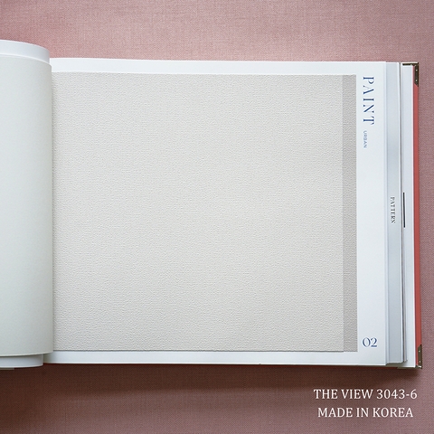 Giấy dán tường một màu Hàn Quốc The View 3043