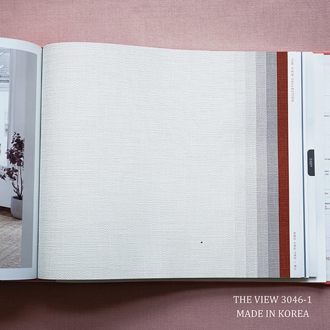 Giấy dán tường một màu Hàn Quốc The View 3046