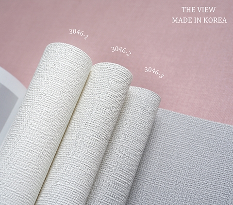 Giấy dán tường một màu Hàn Quốc The View 3046
