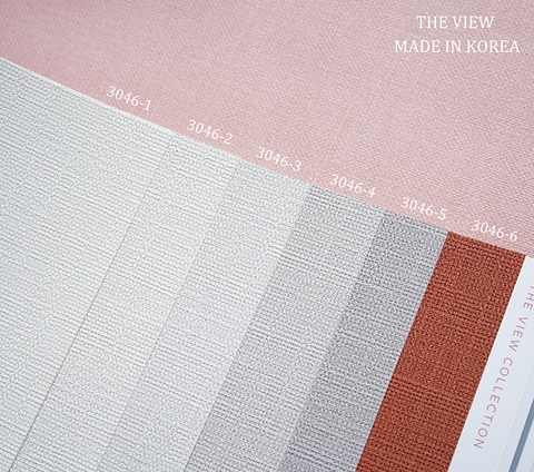 Giấy dán tường một màu Hàn Quốc The View 3046