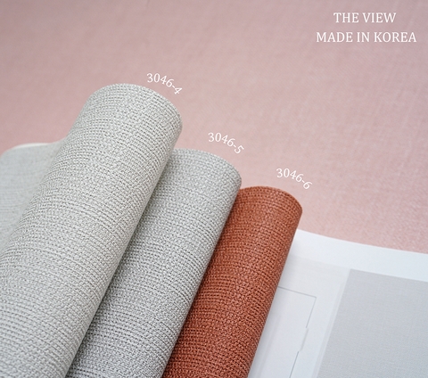 Giấy dán tường một màu Hàn Quốc The View 3046