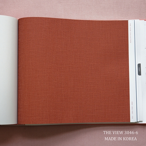 Giấy dán tường một màu Hàn Quốc The View 3046