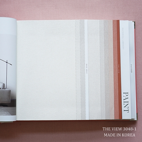 Giấy dán tường một màu Hàn Quốc The View 3048