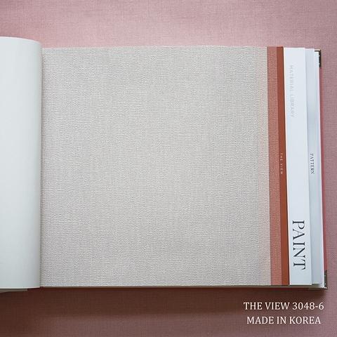Giấy dán tường một màu Hàn Quốc The View 3048