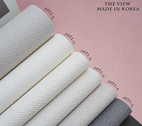 Giấy dán tường một màu Hàn Quốc The View 3051