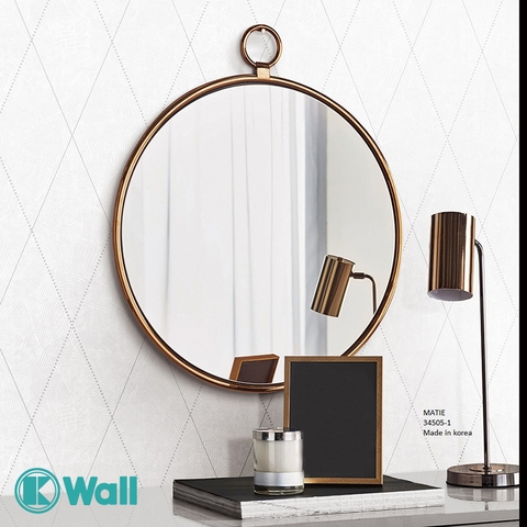 Giấy dán tường phòng khách Hàn Quốc Matie 34504