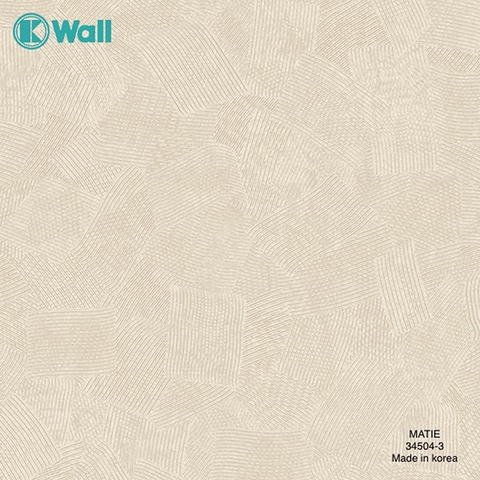 Giấy dán tường phòng khách Hàn Quốc Matie 34504