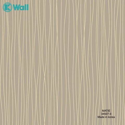 Giấy dán tường vân dọc Hàn Quốc Matie 34507