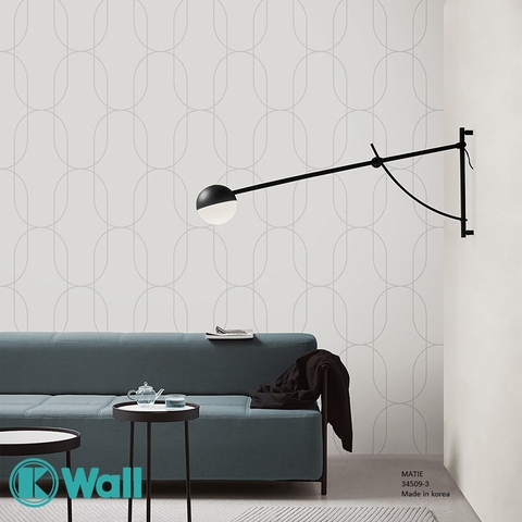 Giấy dán tường phòng ngủ Hàn Quốc Matie 34509